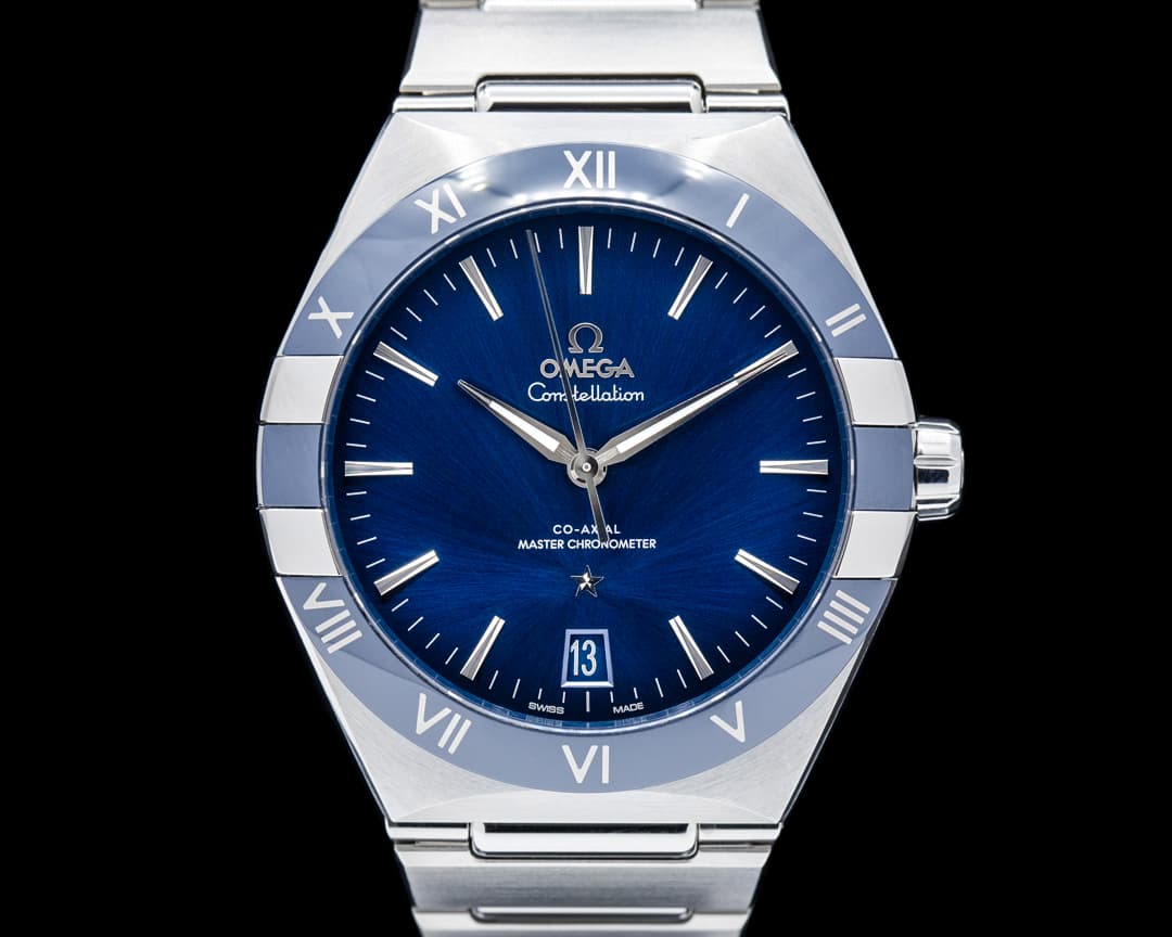Omega Constellation Co Axial Master Chronometer SS Blue Dial