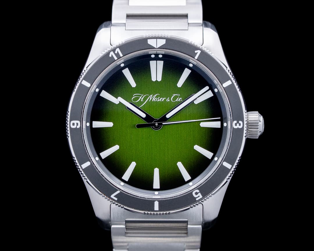 H. Moser and Cie. Pioneer Centre Seconds C.02 SS Green Dial LIMITED For Collective