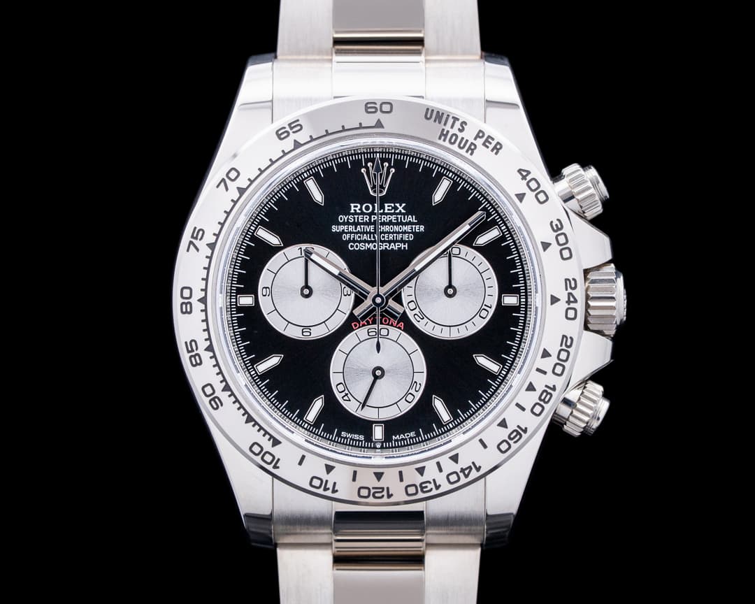 Rolex 126509 Daytona 18K White Gold Black Dial