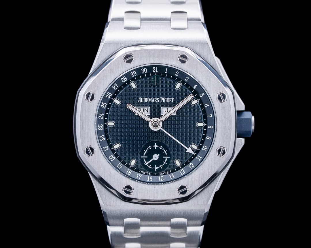 Audemars Piguet 25807ST Royal Oak Offshore Triple Date SS Black Dial