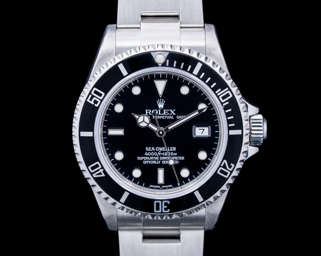 Rolex 16600 Sea-Dweller SS Black Dial