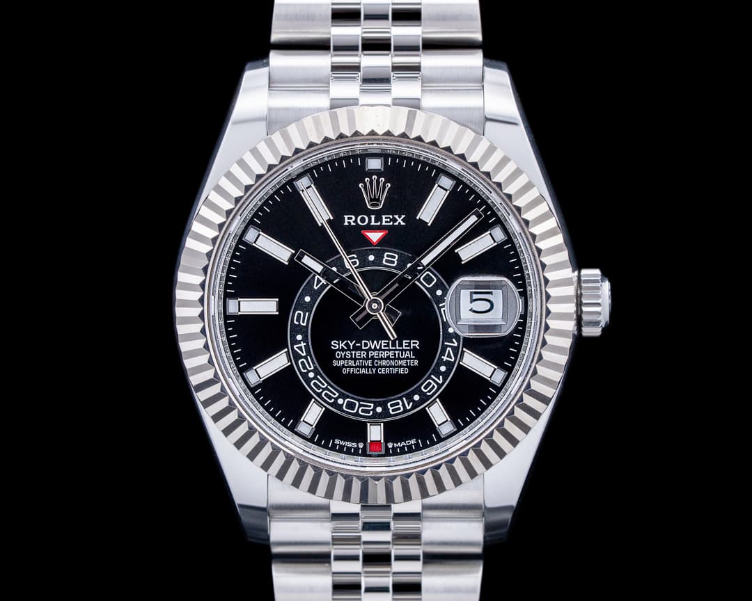 Rolex 336934 Sky-Dweller Jubilee SS Black Dial 2025