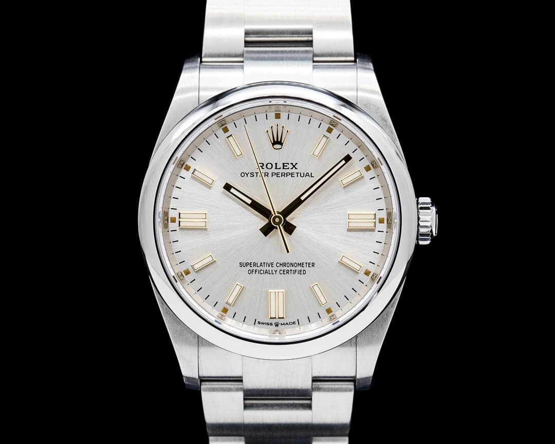Rolex 126000 Oyster Perpetual SS Silver Dial