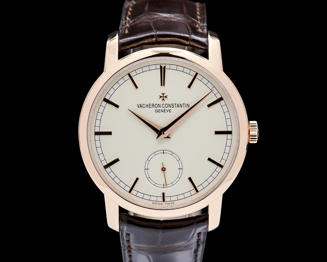 Vacheron Constantin 82172/000R Traditionnelle Small Seconds 18K Rose Gold Ivory Dial