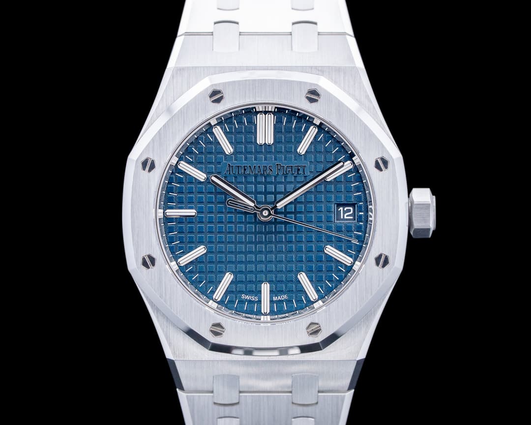 Audemars Piguet 15550ST Royal Oak SS Blue Dial
