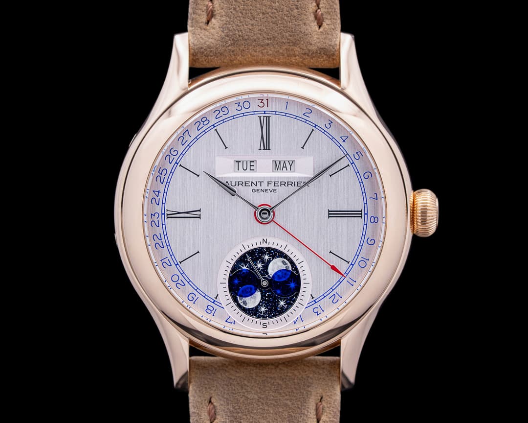 Laurent Ferrier Classic Moon Silver 18K Red Gold Silver Dial 2026