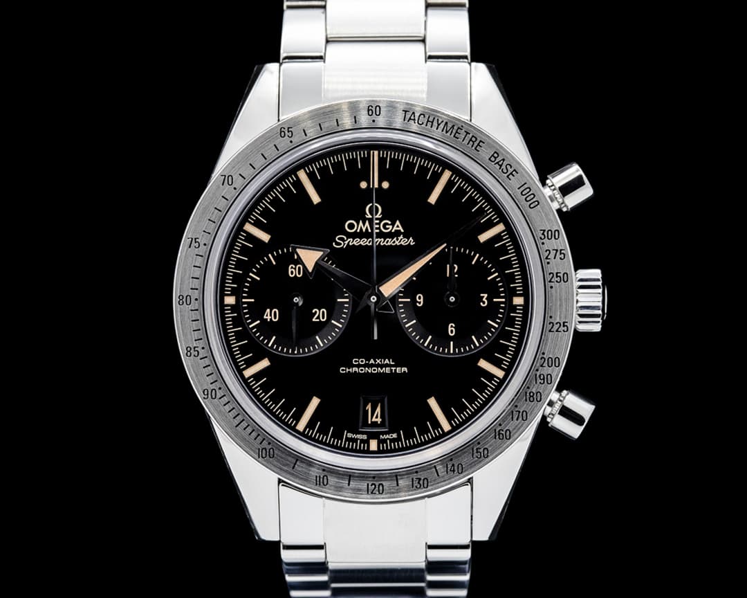 Omega Speedmaster 57 SS Black Dial