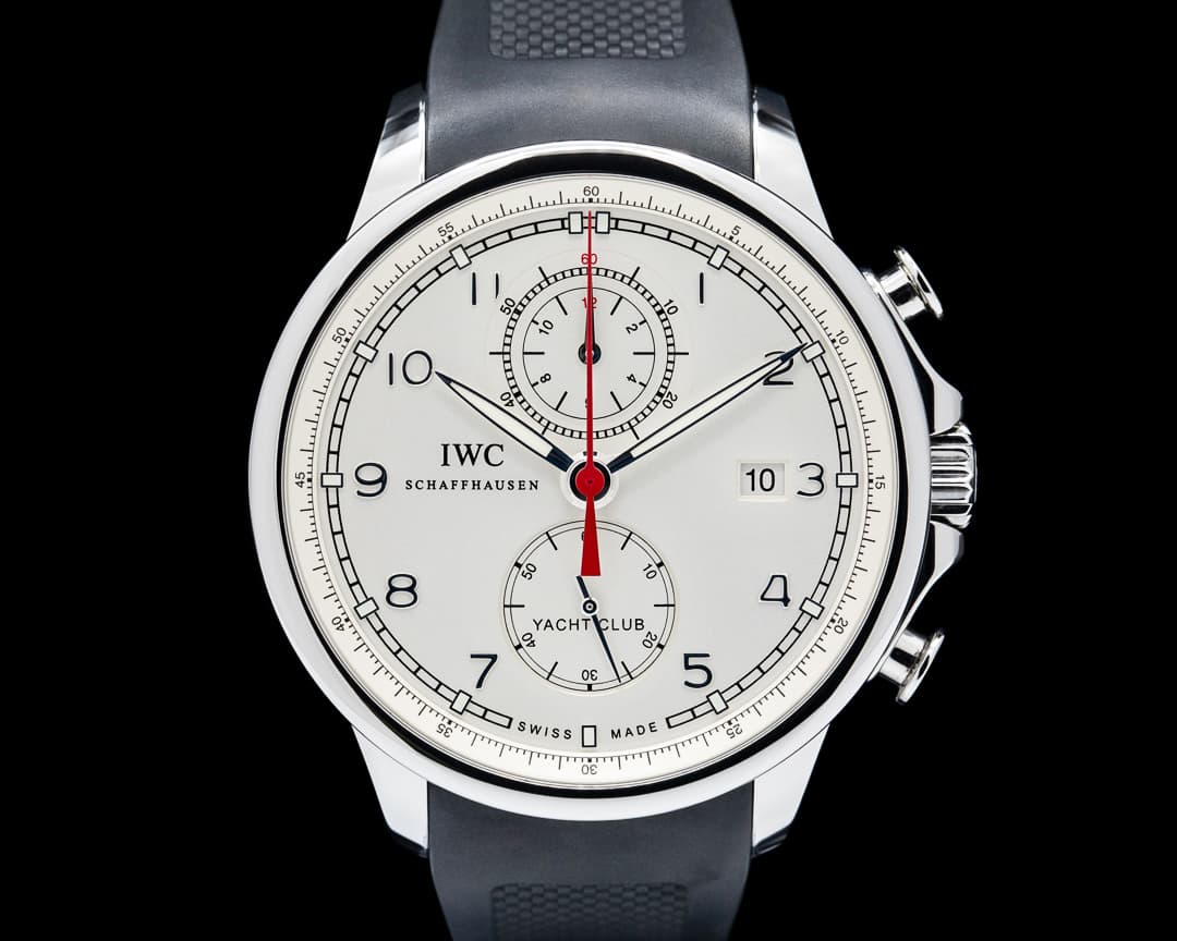 IWC IW390211 Portuguese Yacht Club Chronograph SS Silver Dial