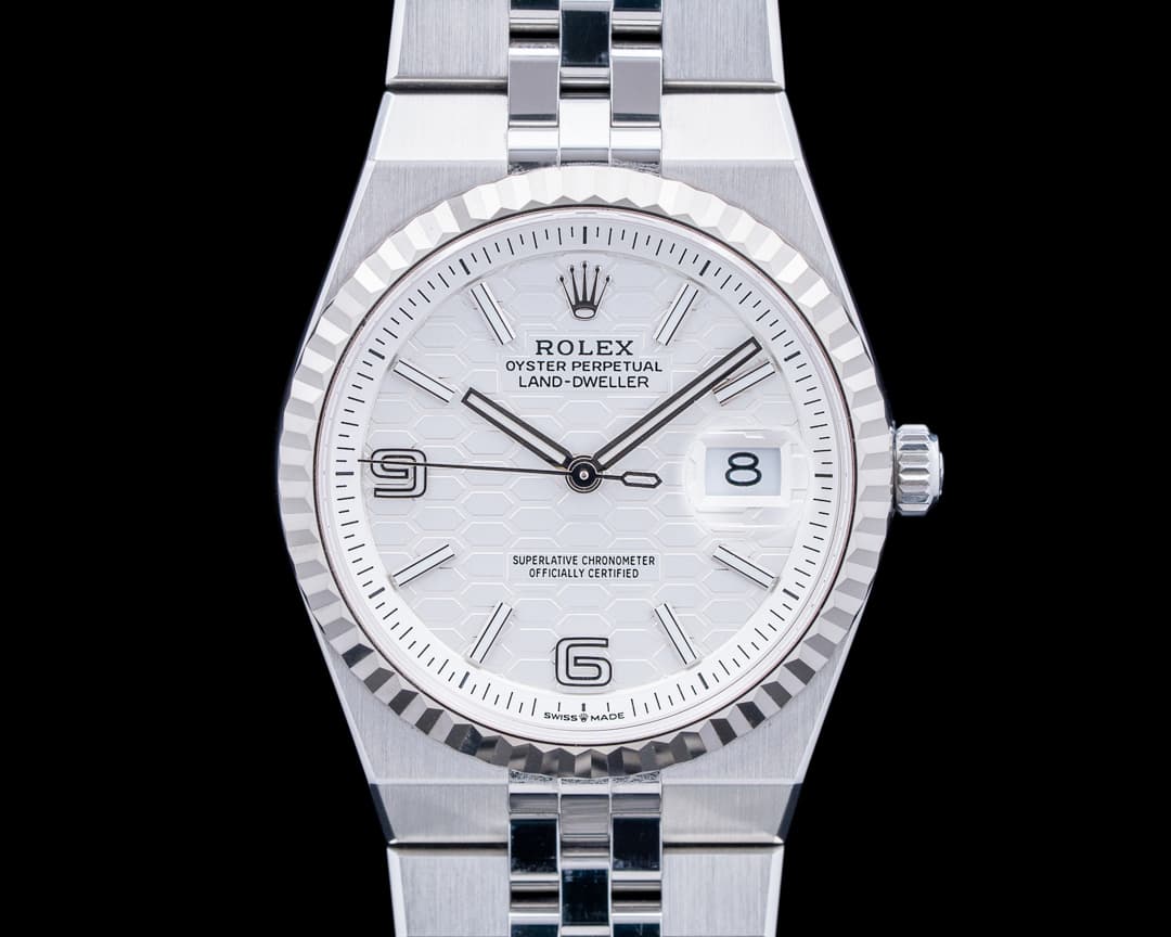 Rolex 127234 Land-Dweller 36MM SS White Dial 2025