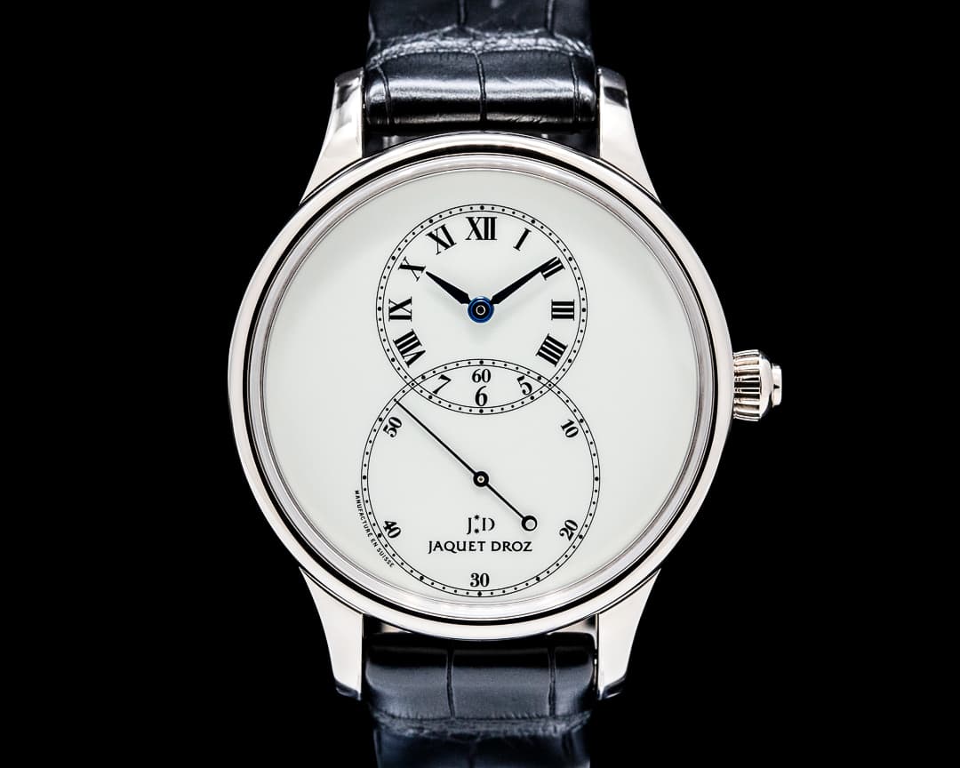 Jaquet Droz Grande Seconde 18K White Gold White Dial