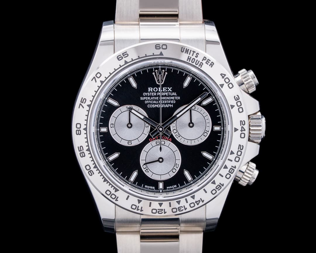 Rolex 126509 Daytona 18K White Gold Black Dial