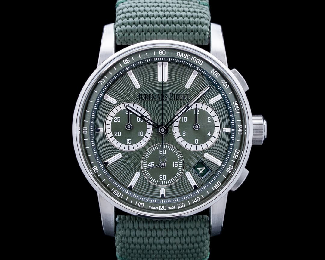 Audemars Piguet 26393ST Code 11.59 SS Green Dial