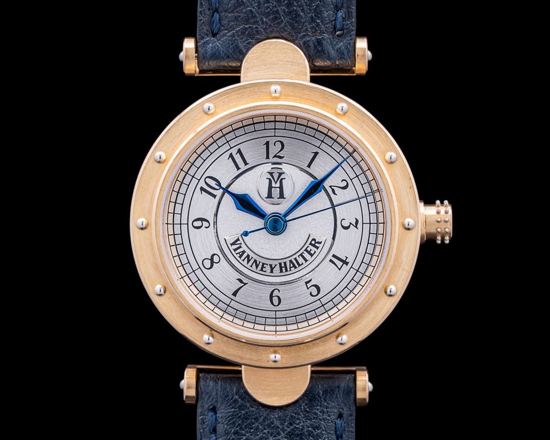 Vianney Halter Classic 18K Rose Gold Silver Dial