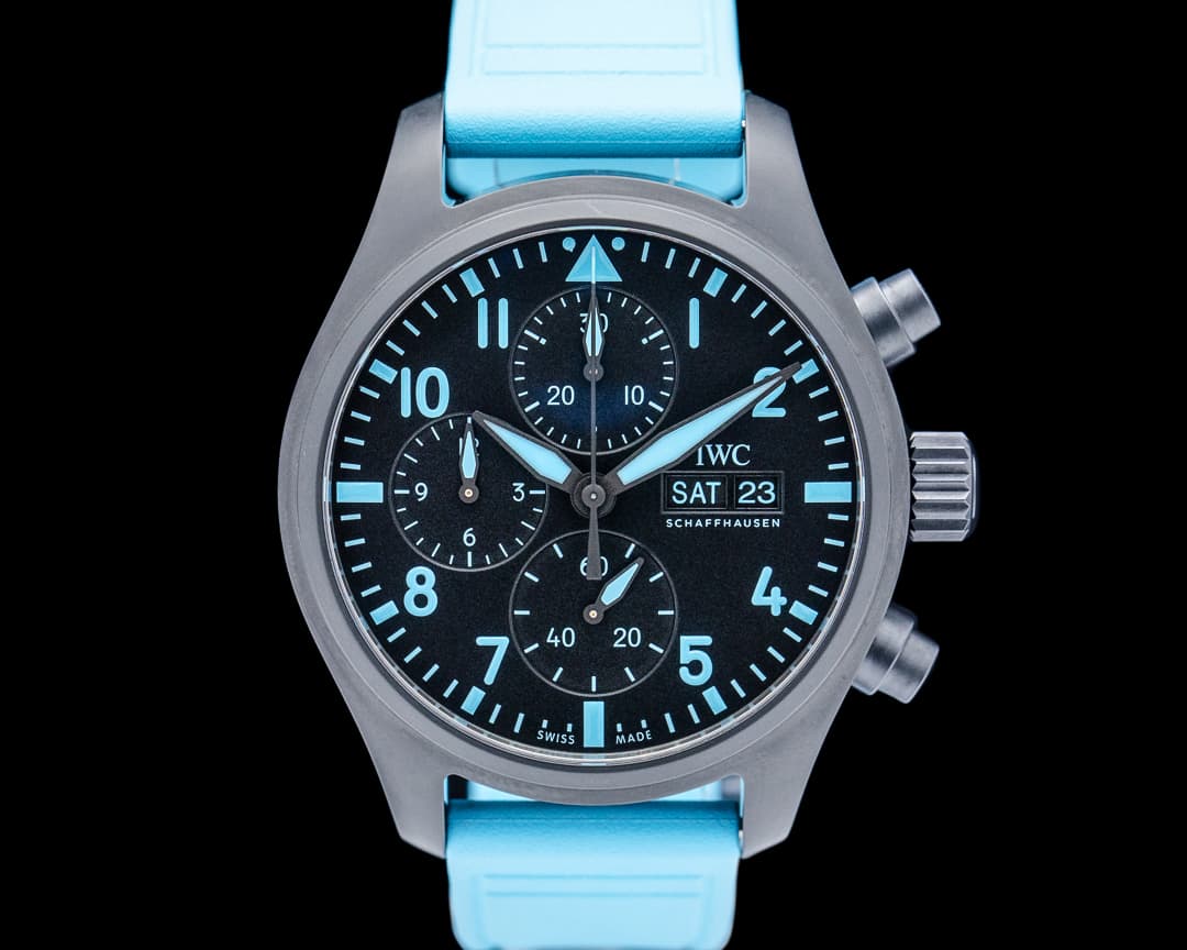 IWC Pilot's Watch Chronograph 41 "George Russell" Ceramic Black Dial 2026
