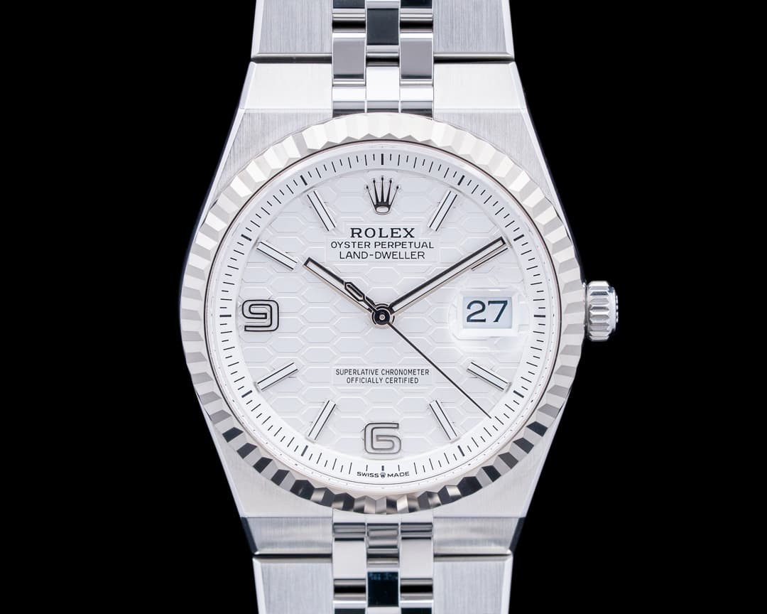 Rolex 127234 Land-Dweller 36MM SS White Dial 2026