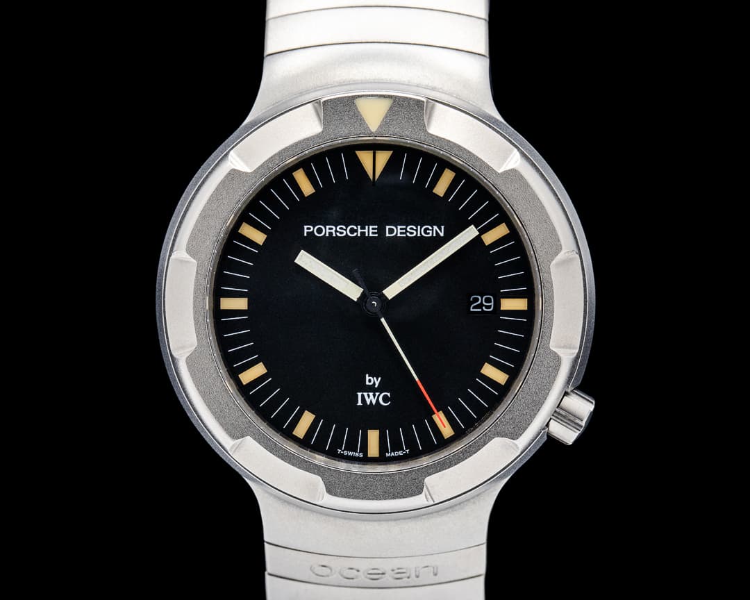 IWC IW3524 Porsche Design Ocean 2000 Titanium Black Dial