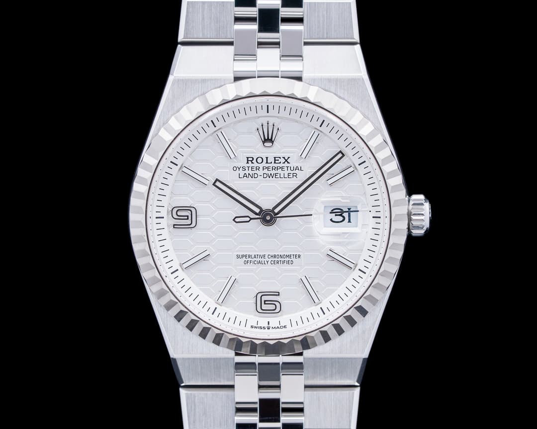 Rolex 127234 Land-Dweller 36MM SS White Dial 2026