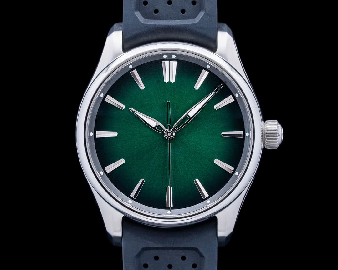 H. Moser and Cie. 3201-1201 Pioneer Centre Seconds Cosmic Green SS Green Dial 2026
