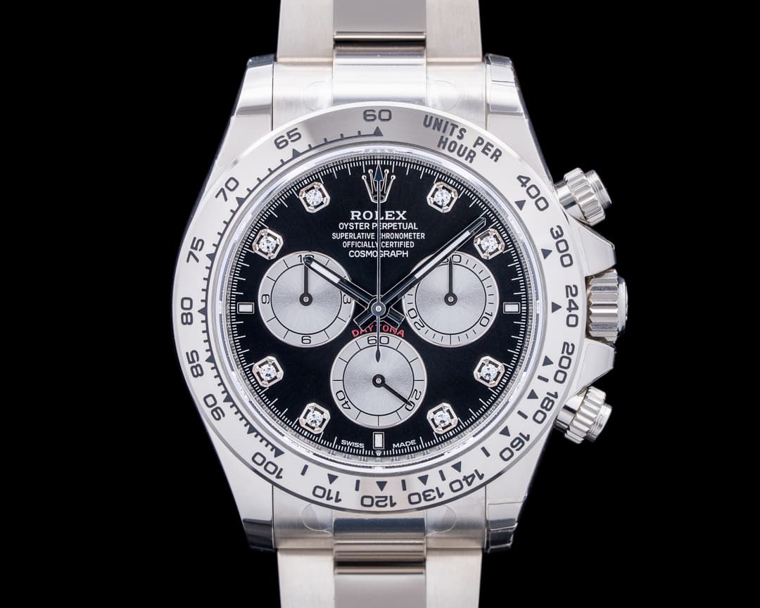Rolex 126509 Daytona 18K White Gold Black Diamond Dial 2026 UNWORN