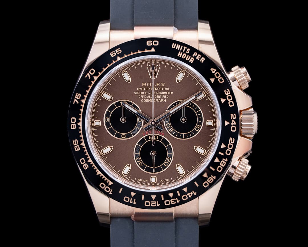 Rolex 116515LN Daytona Ceramic 18K Everose Brown Dial