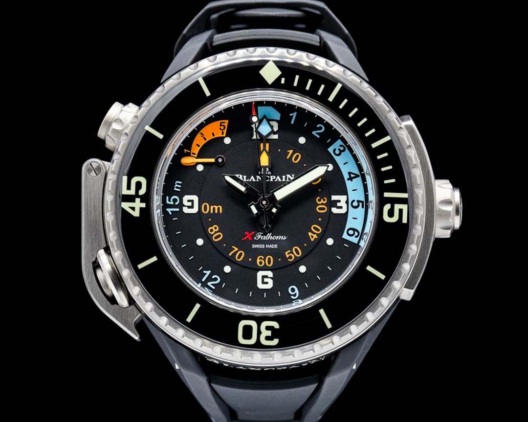 Blancpain 5018 Fifty Fathoms X Fathoms Titanium Black Dial LIMITED