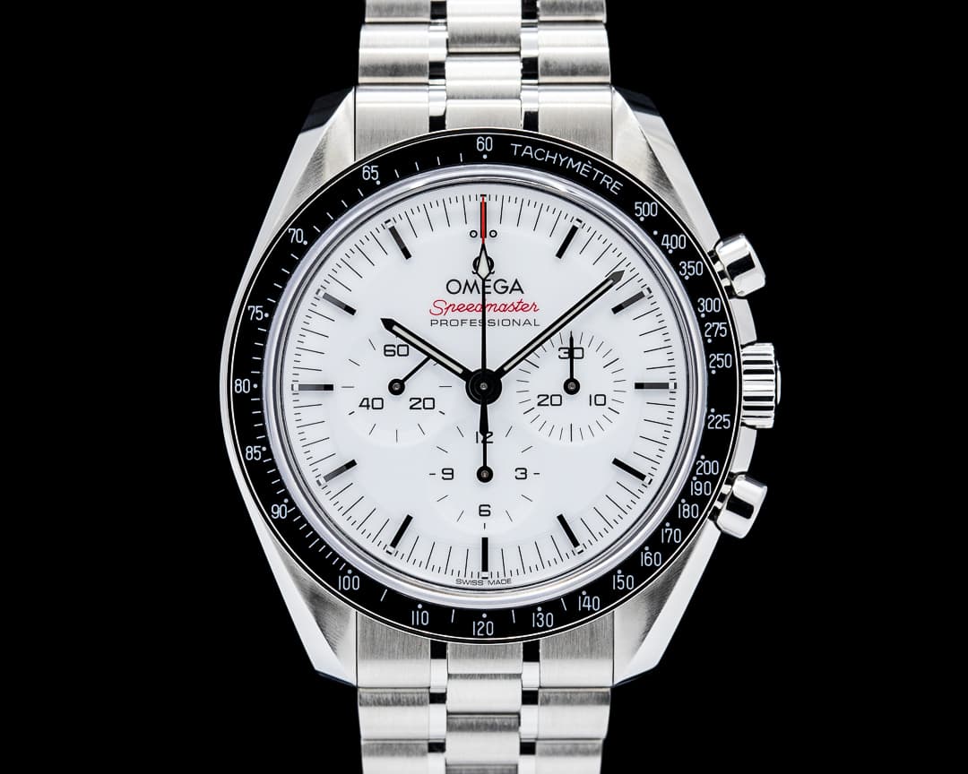 Omega Speedmaster Moonwatch Professional SS White Dial