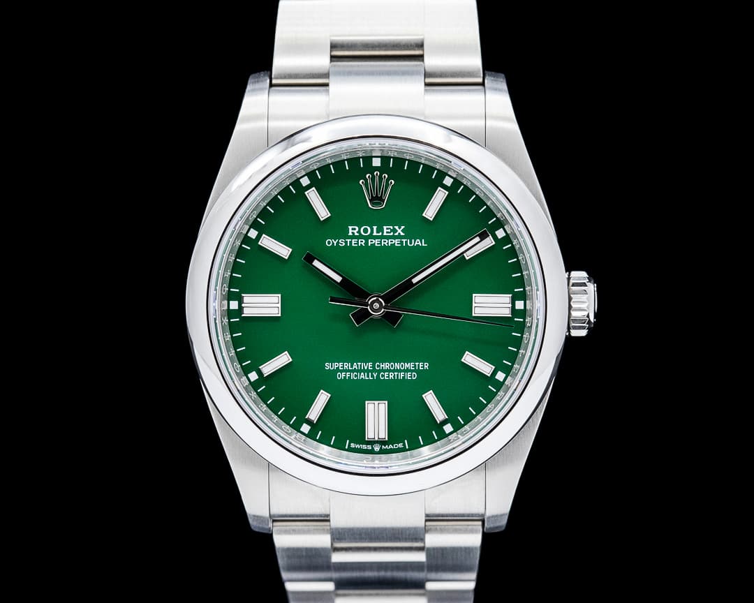 Rolex 126000 Oyster Perpetual 36 SS Green Dial 2026