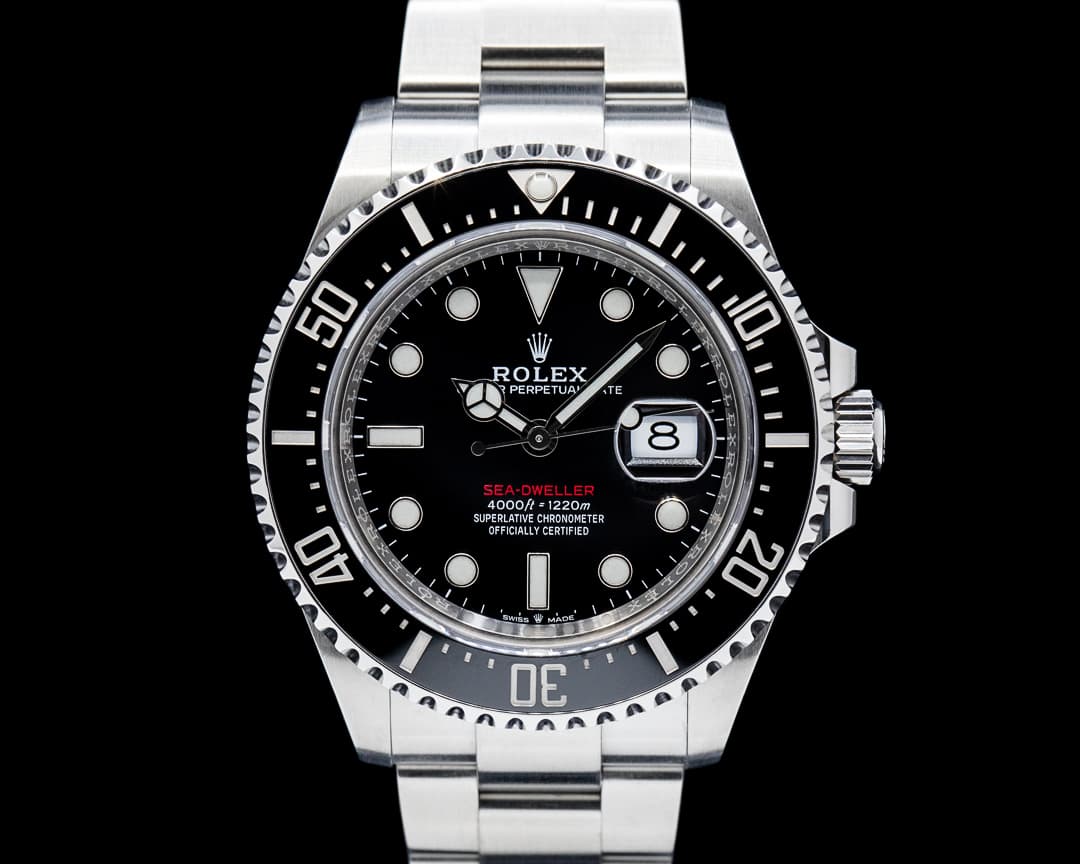Image of Rolex 126600 Sea-Dweller Deep Sea SS Black Dial