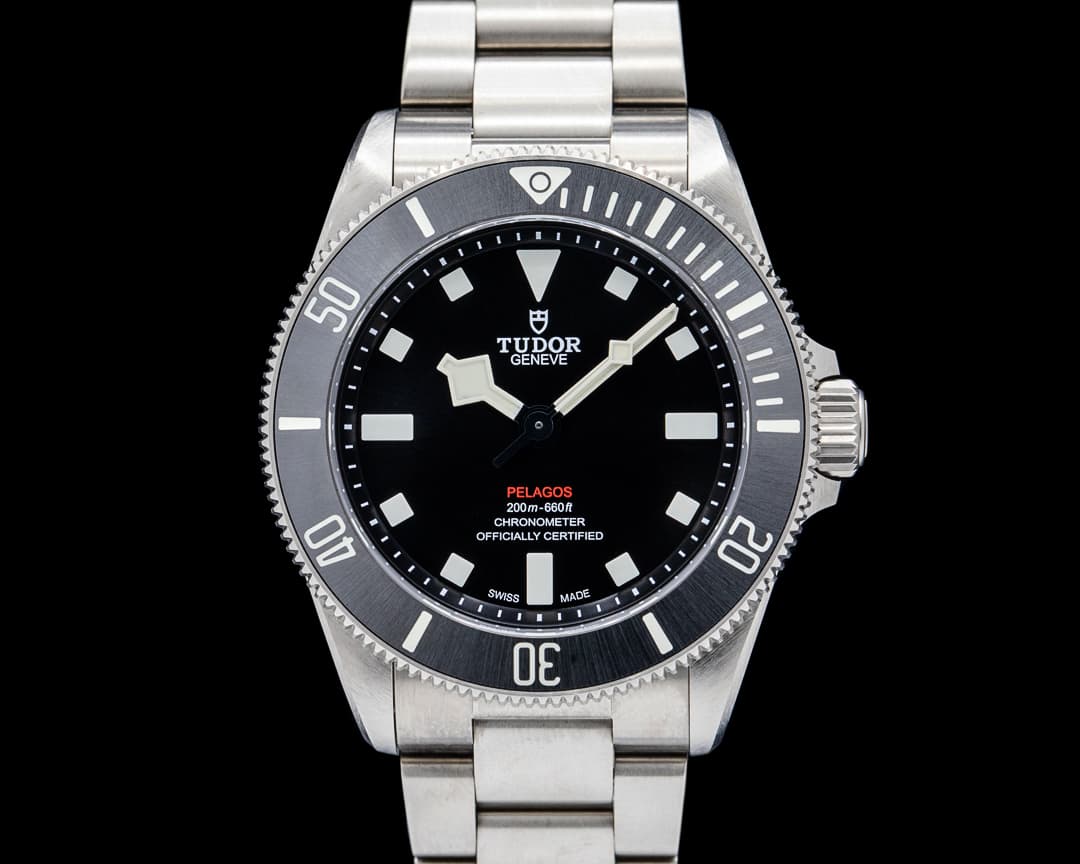 Tudor 25407N Pelagos 39 Titanium Black Dial