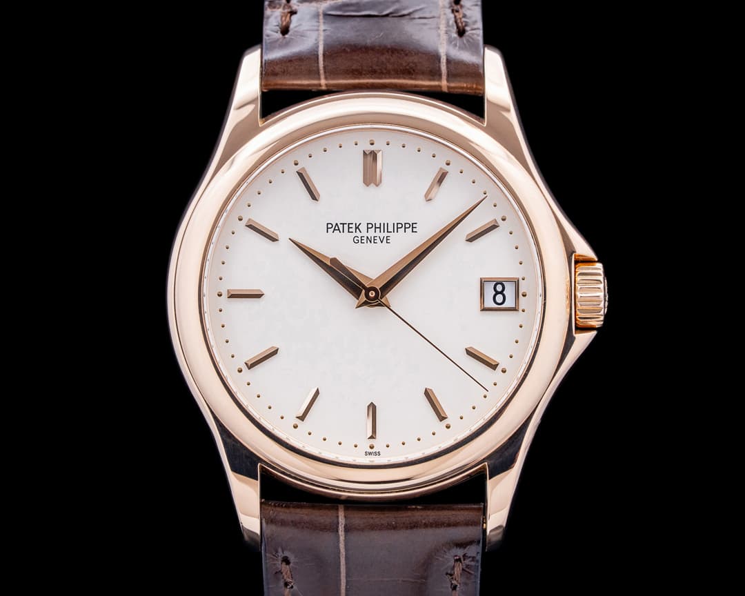 Patek Philippe 5127R Calatrava 18K Rose Gold Silver Dial