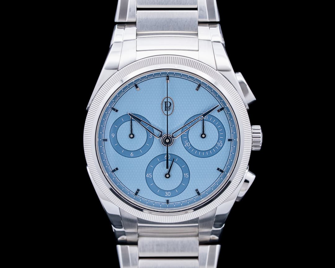 Parmigiani Tonda PF Chronograph SS Mineral Blue Dial 2025