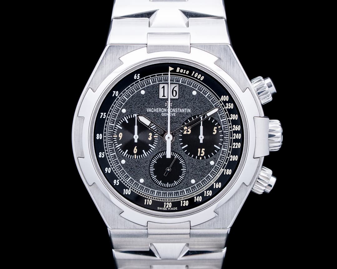 Vacheron Constantin Overseas Chronograph Chrono Defi Mer SS Black Dial LIMITED