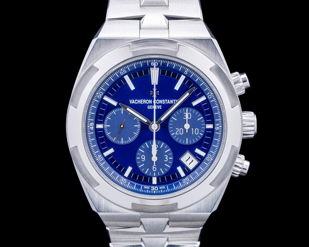 Vacheron Constantin 5520V Overseas Chronograph SS Blue Dial 2025