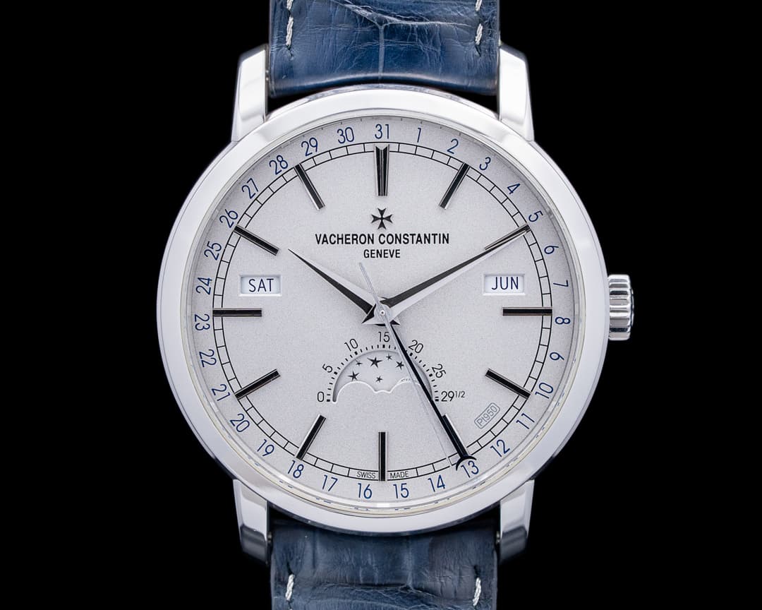 Vacheron Constantin 4010T Traditionnelle Complete Calendar PT Silver Dial LIMITED