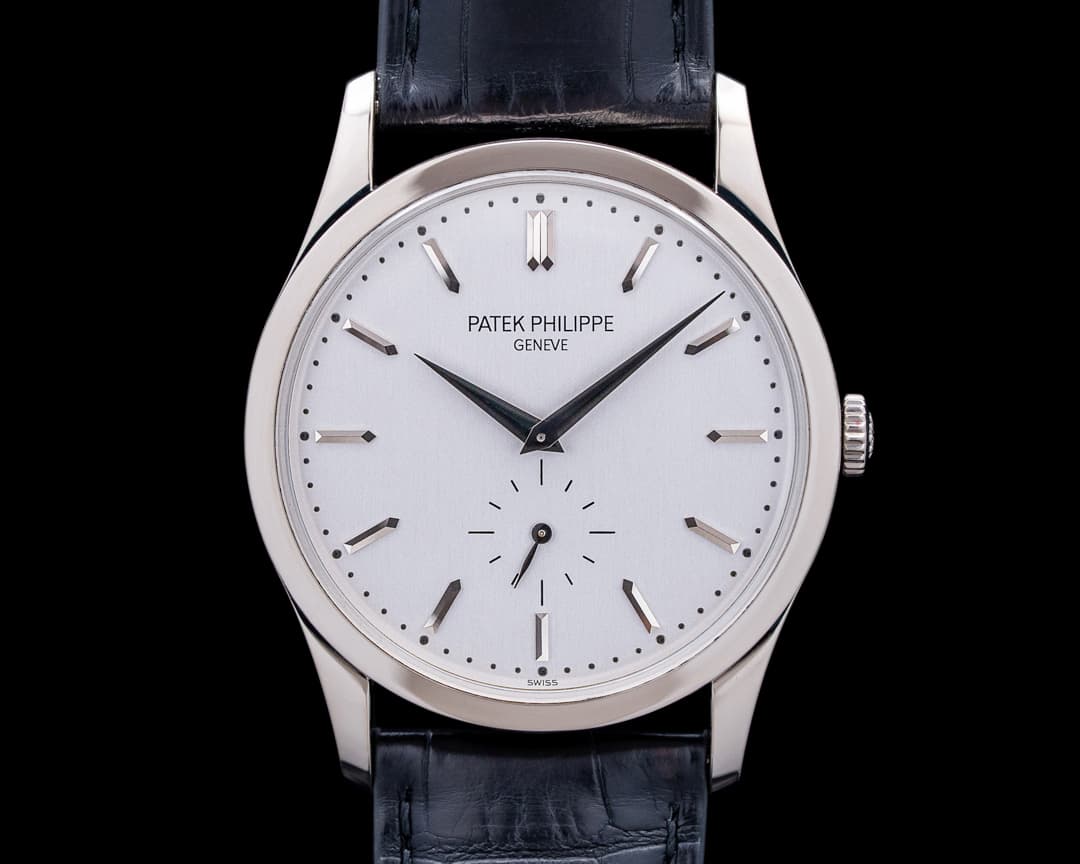 Patek Philippe 5196G-001 Calatrava White Gold Silver Dial