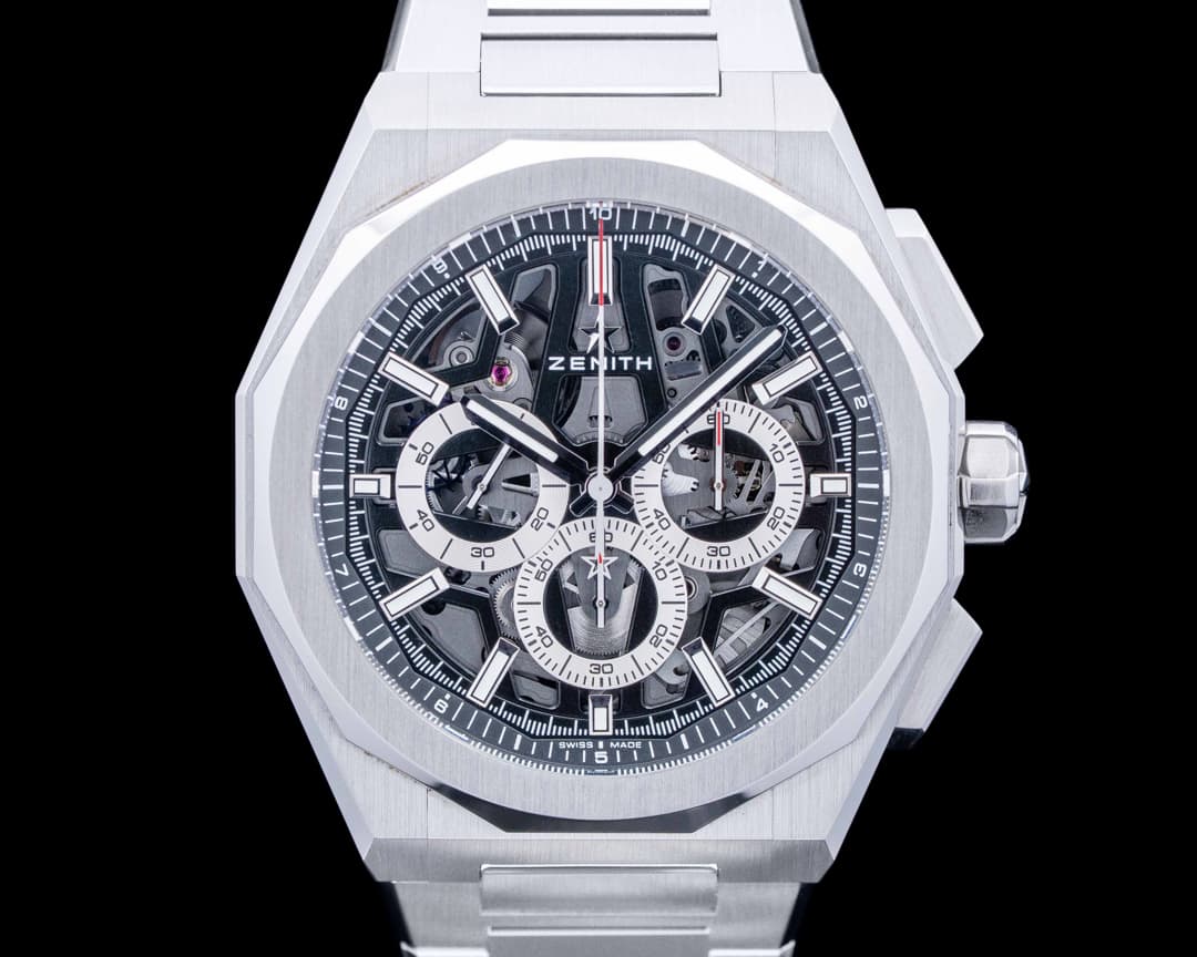 Zenith DEFY Skyline Chronograph SS Black Skeleton Dial 2025