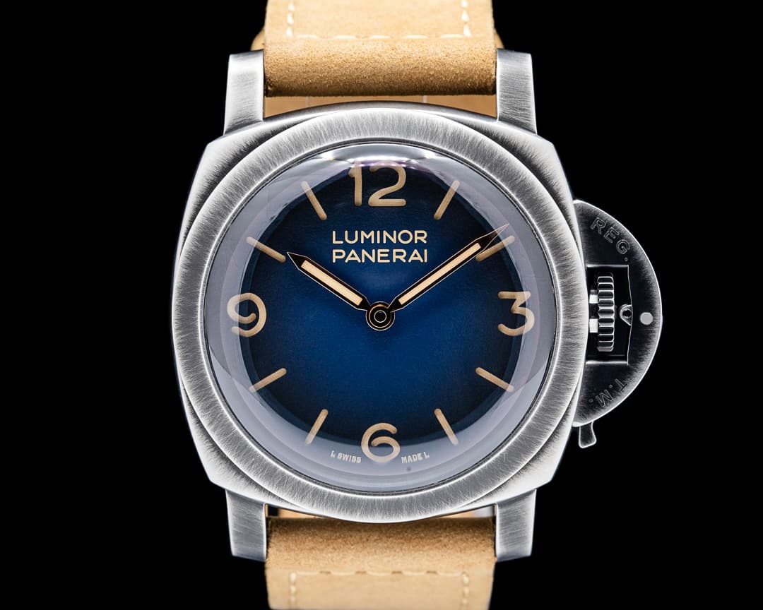 Panerai Luminor Venticinque Brunito SS Blue Dial LIMITED