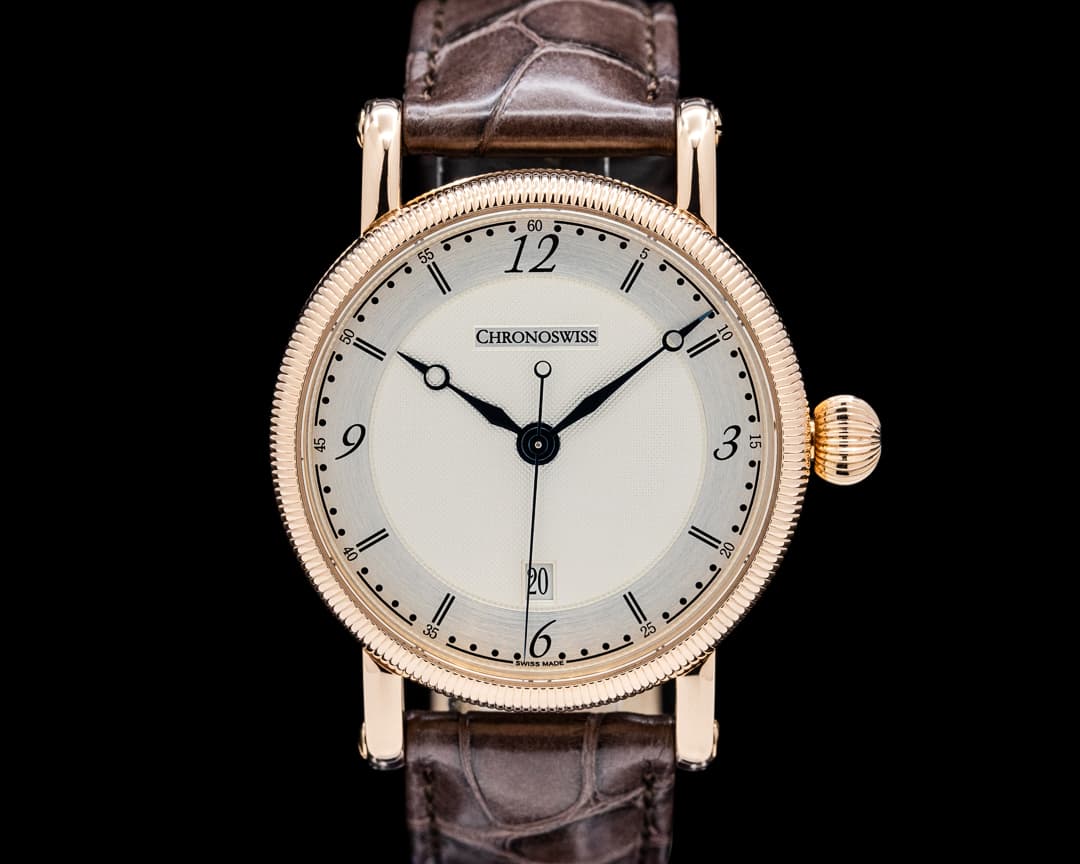 Chronoswiss CH-2841R Sirius Kairos 40 18K Rose Gold Silver Dial