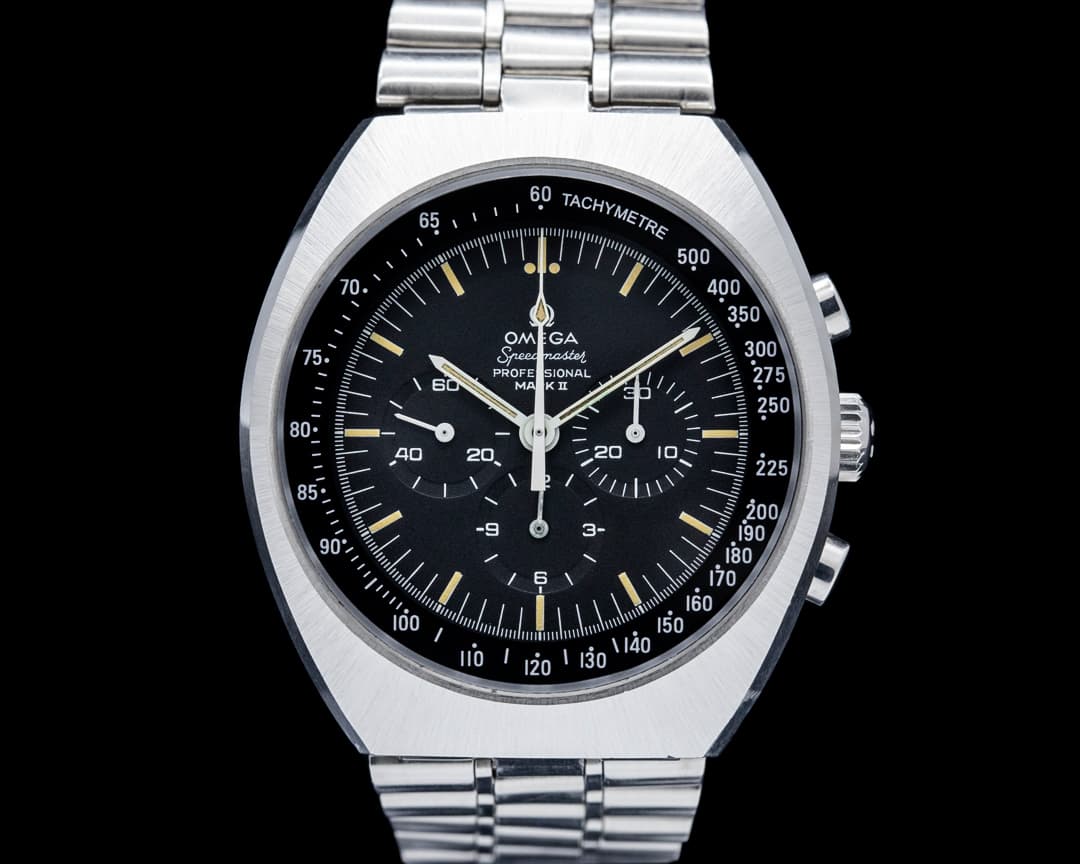 Omega 145.014 Speedmaster Mark II SS Black Dial