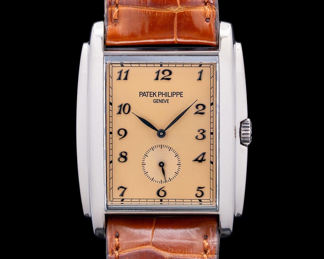Patek Philippe 5124G Gondolo 18K White Gold Salmon Dial