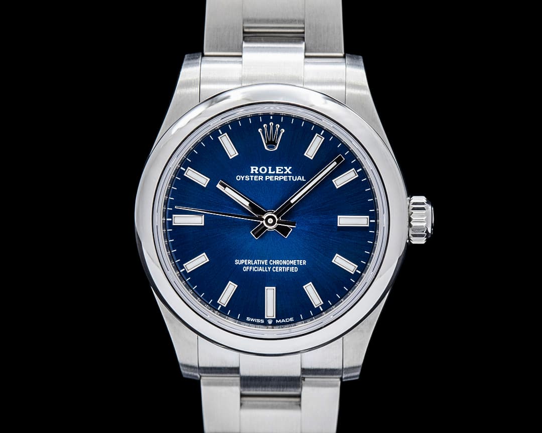 Rolex 277200 Oyster Perpetual 31 SS Blue Dial 2025