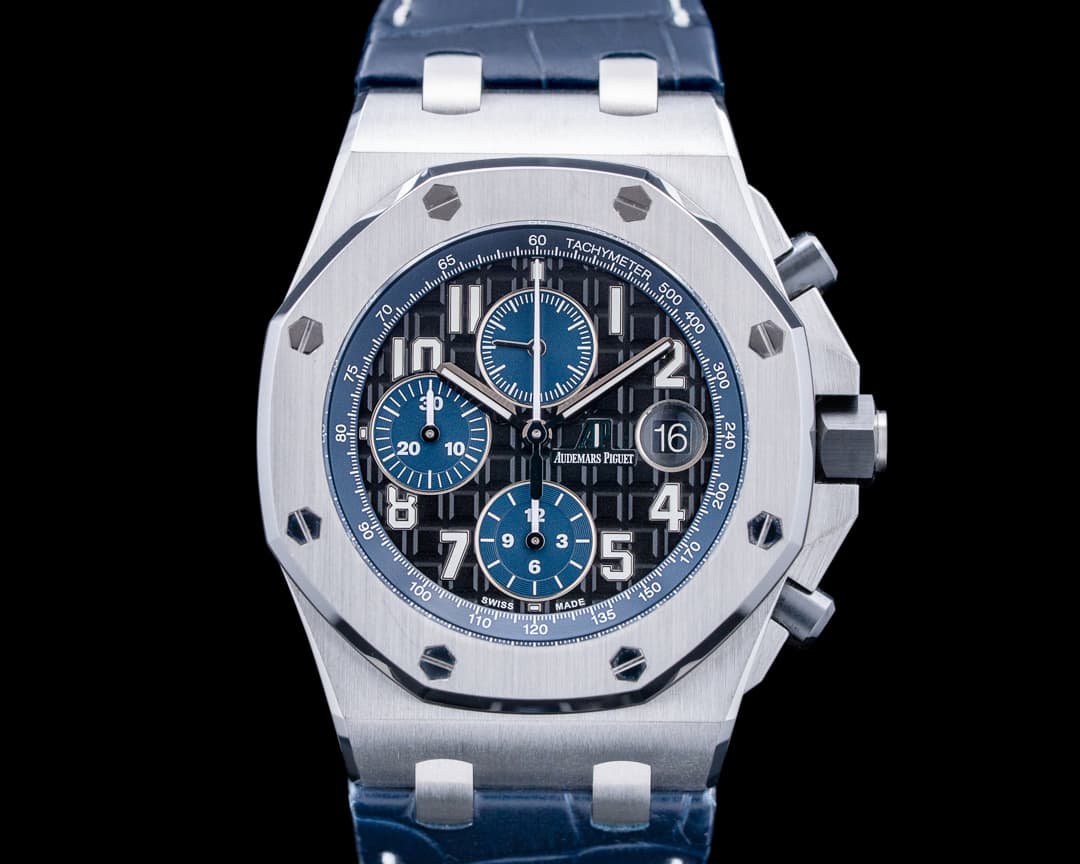 Audemars Piguet 26470ST Royal Oak Offshore Chronograph SS Black Dial