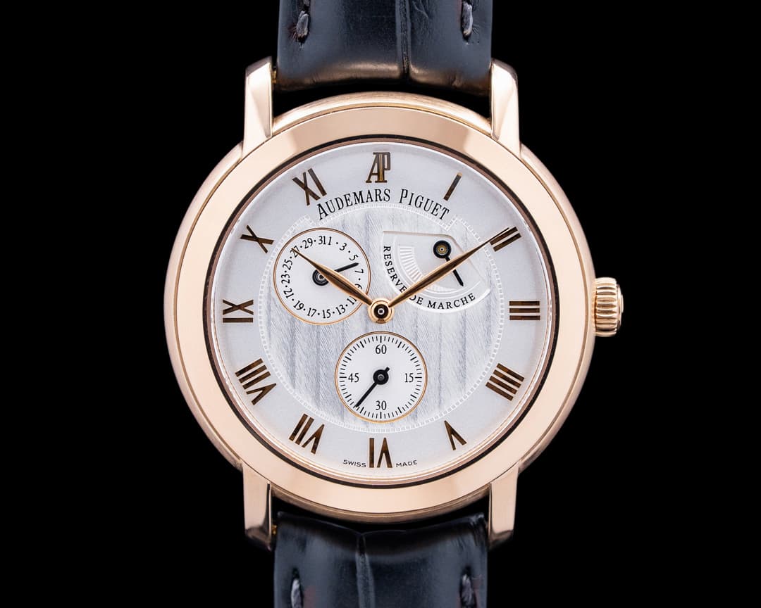 Audemars Piguet 25955OR Jules Audemars 18K Rose Gold Silver Dial