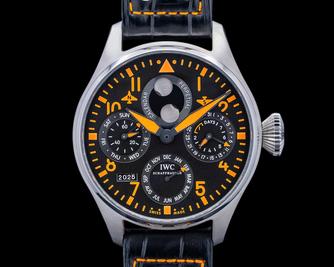 IWC IW502618 Big Pilots Perpetual Calendar SS Black Dial LIMITED