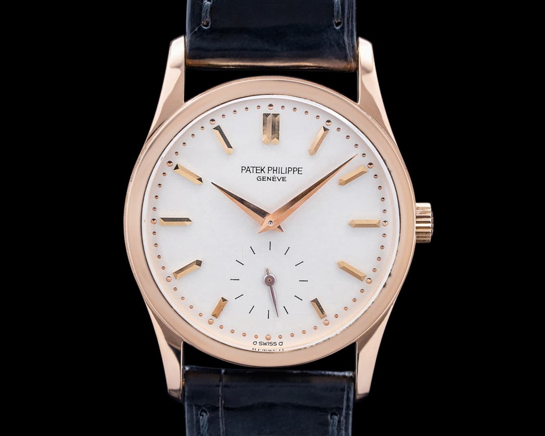 Patek Philippe 3796R Calatrava 18K Rose Gold Silver Dial