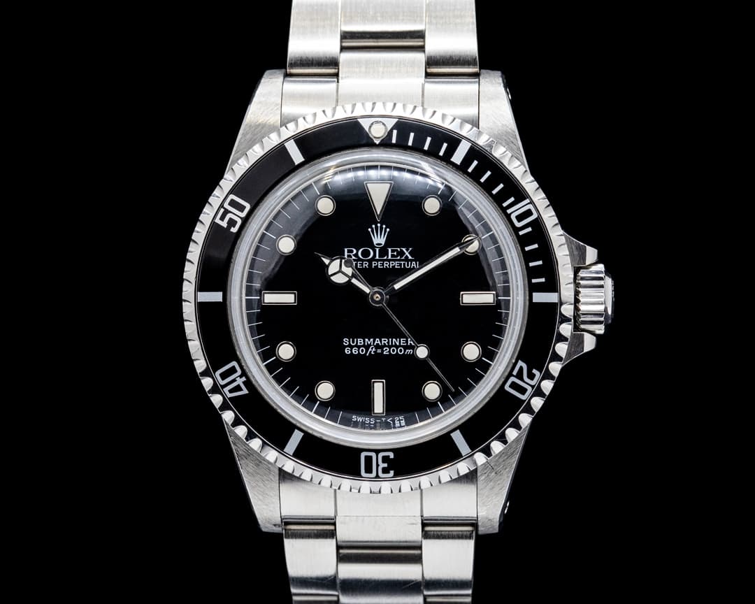 Rolex 5513 Submariner SS Black Dial Circa. 1987