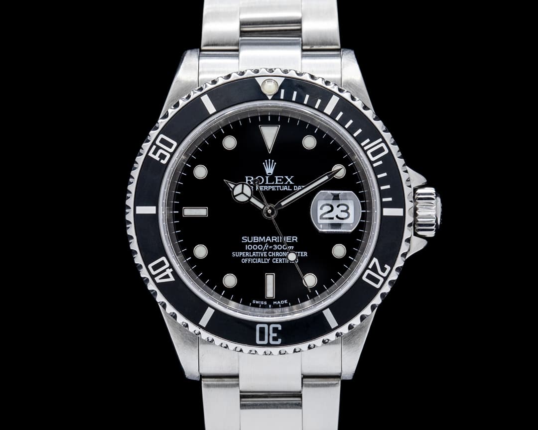 Rolex 16610 Submariner SS Black Dial Circa. 2003
