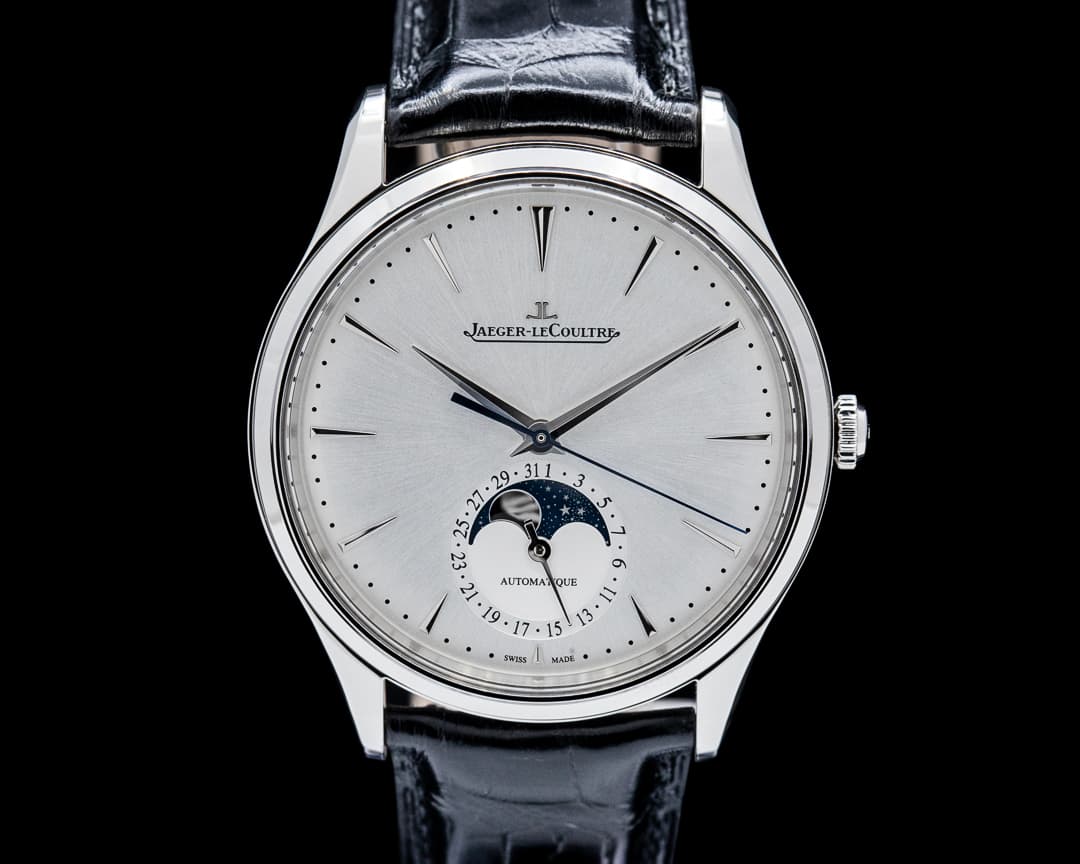 Jaeger-LeCoultre Q1368430 Master Ultra Thin Moon SS Silver Dial