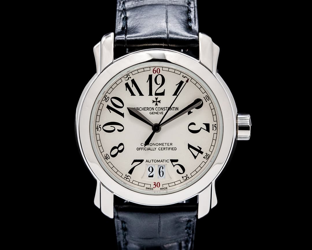 Vacheron Constantin 42015/000G-8902 Malte 18K White Gold Ivory Dial