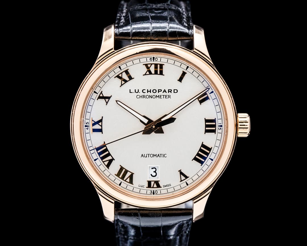 Chopard L.U.C 1937 Classic 18K Rose Gold Silver Dial